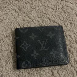LV black wallet