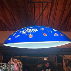 Pool Table Football Dome Light Fixture 249.00