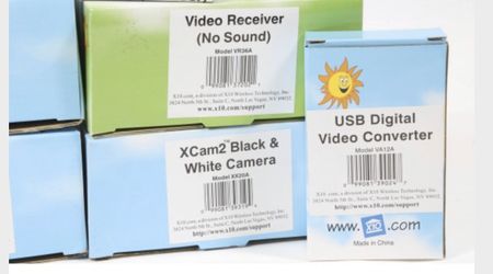 X-10 surveillance cameras