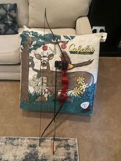 Youth Bow and Arrow and Target!