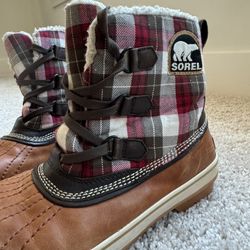 Sorel Trivoli Winter Boots (Plaid)