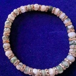 6mm Tree Agate Bracelet