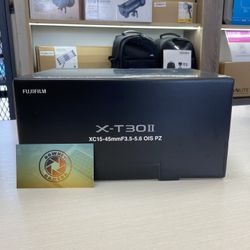 Fujifilm X-T30II With XC 15-45 Lens Kit 
