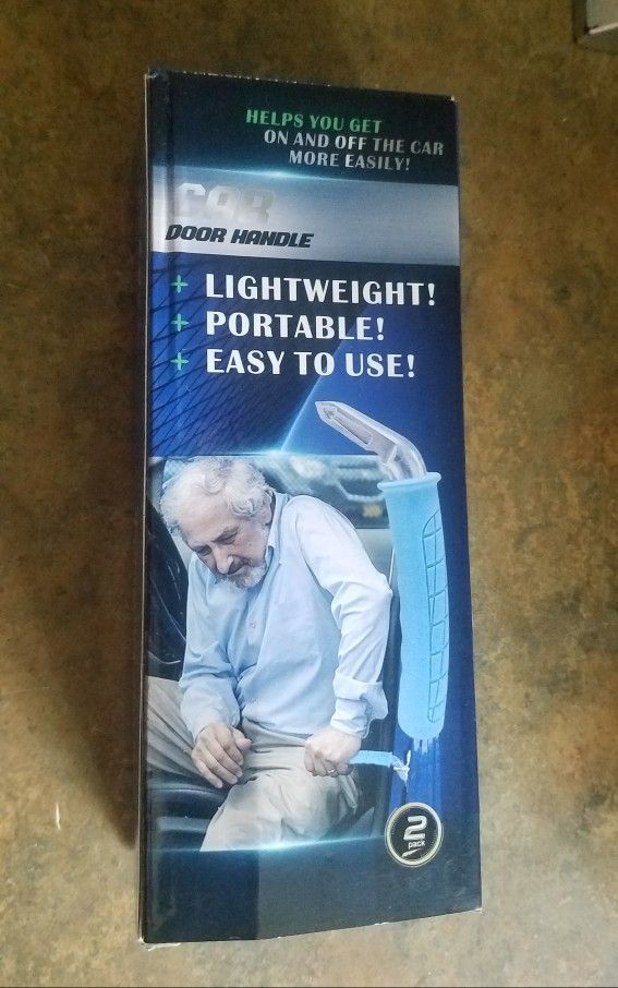 Two Car Door Handles Aid For Elderly Disabled Persons 