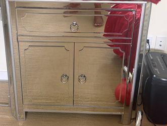 Mirrored Dresser/Storage