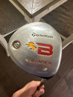 TAYLORMADE GOLF Burner 15° 3 Fairway Wood Reax Stiff Graphite Shaft