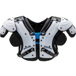CHAMPRO Falcon All Purpose Shoulder Pad Large   Color White Brand CHAMPRO Material Plastic Sport Football Item dimensions L x W x H 24 x 16 x 13.75 in