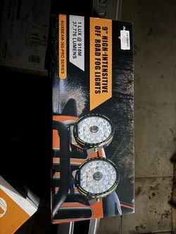 Auxbeam 9” Lights.