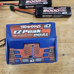 Traxxas Charger  & Batteries 