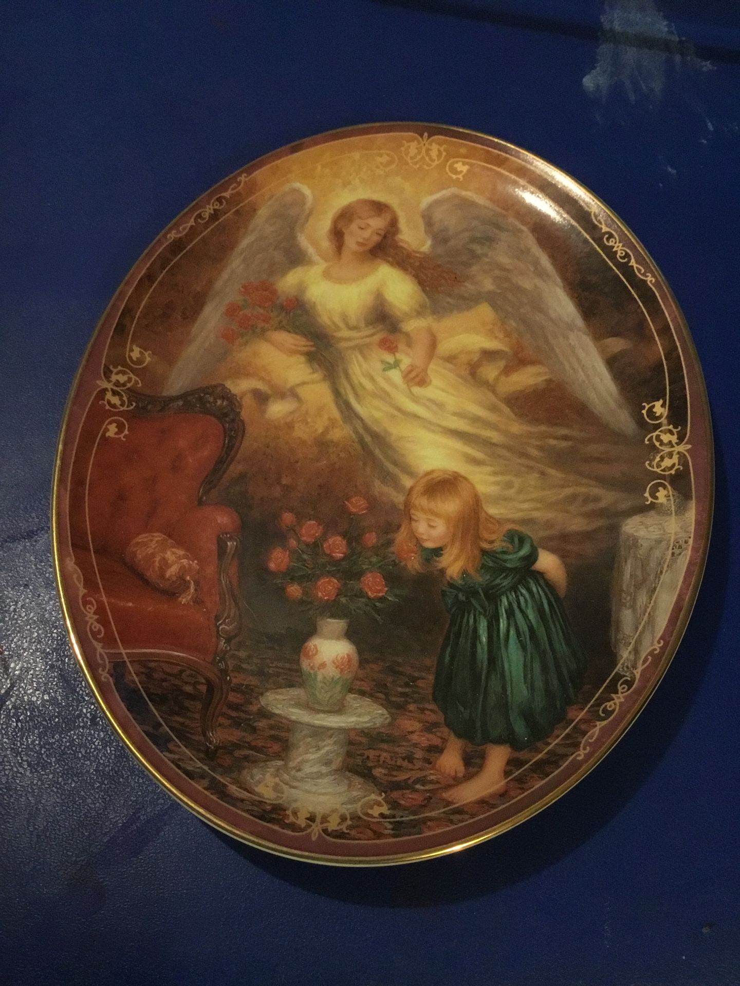 Bradford Exchange plate “Gifts of Love”