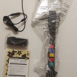 New Xbox 360 Guitar Hero White Wired Xplorer Guitar Controller