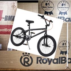 NIB RoyalBaby 24” BMX Bike, Carbon Black $135, [Retail $290] p-up Oakdale, MN