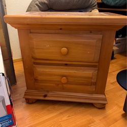 Side table bed