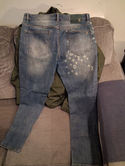 Louis Vuitton Monogram Denim Jeans