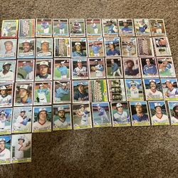 52 Atlanta Braves 1970s Baseball Cards With Stars And Rookies 