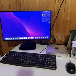 iMac Mini M1/ Onn 4k Monitor 