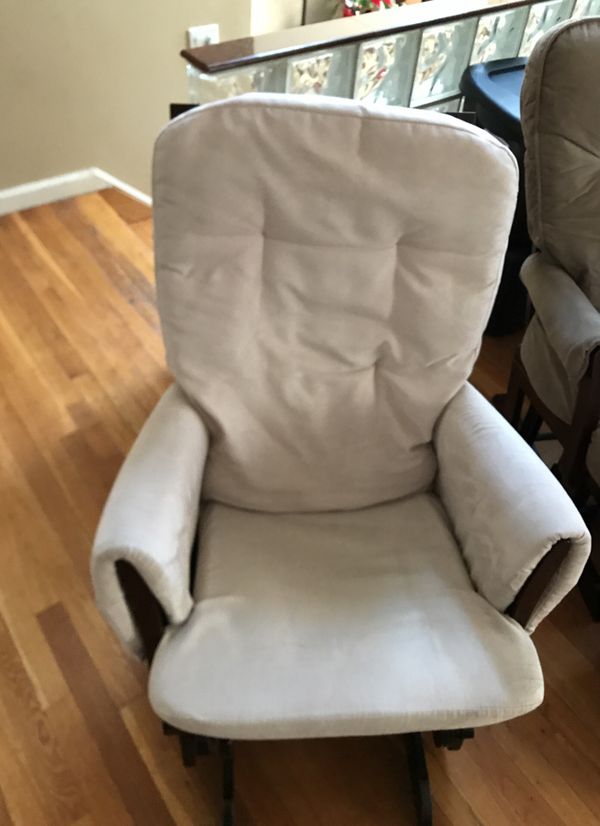 Maternity Rocking Chair Great Condition Brown And Beige For Sale In New York Ny Offerup