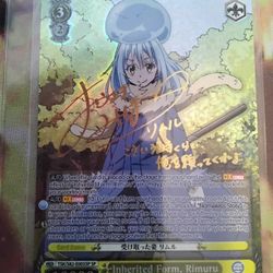Weiss Schwarz Rimuru Sp English 