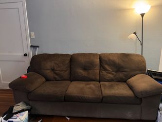 Espresso Brown Couch