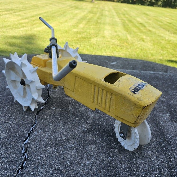 Nelson Rain Train Traveling Water Sprinkler