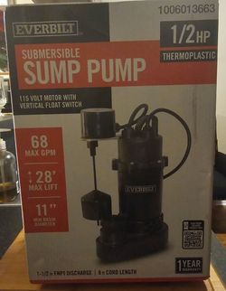 Sump  pump