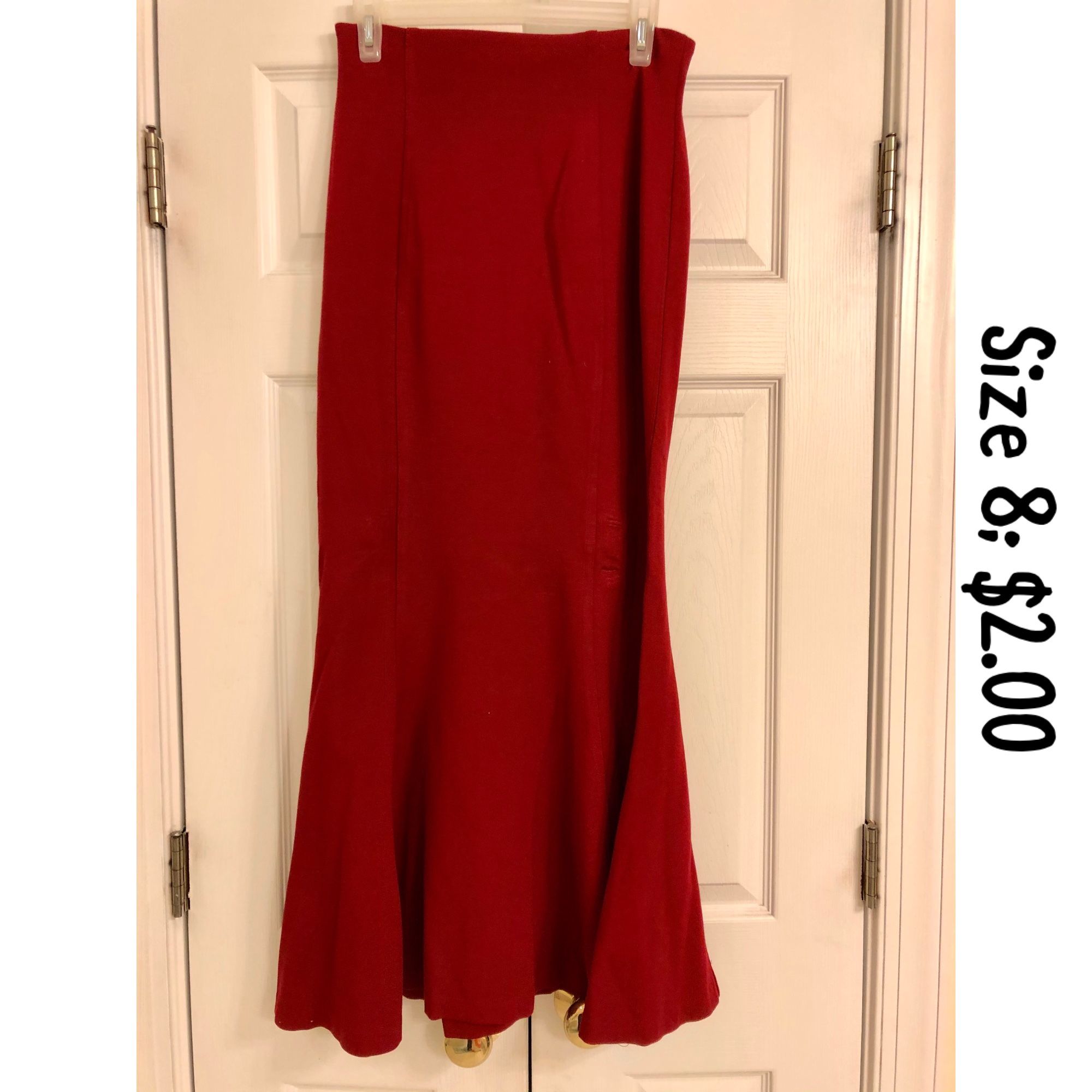 Women’s Long Skirt; $2