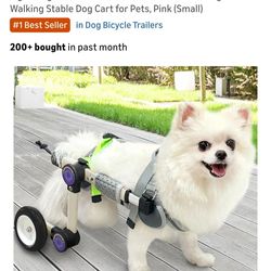 Pet wheelchair for small dogs