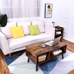 (Still Available) Brown Cocktail Coffee Table