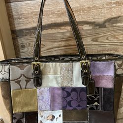 Coach Patchwork Tote