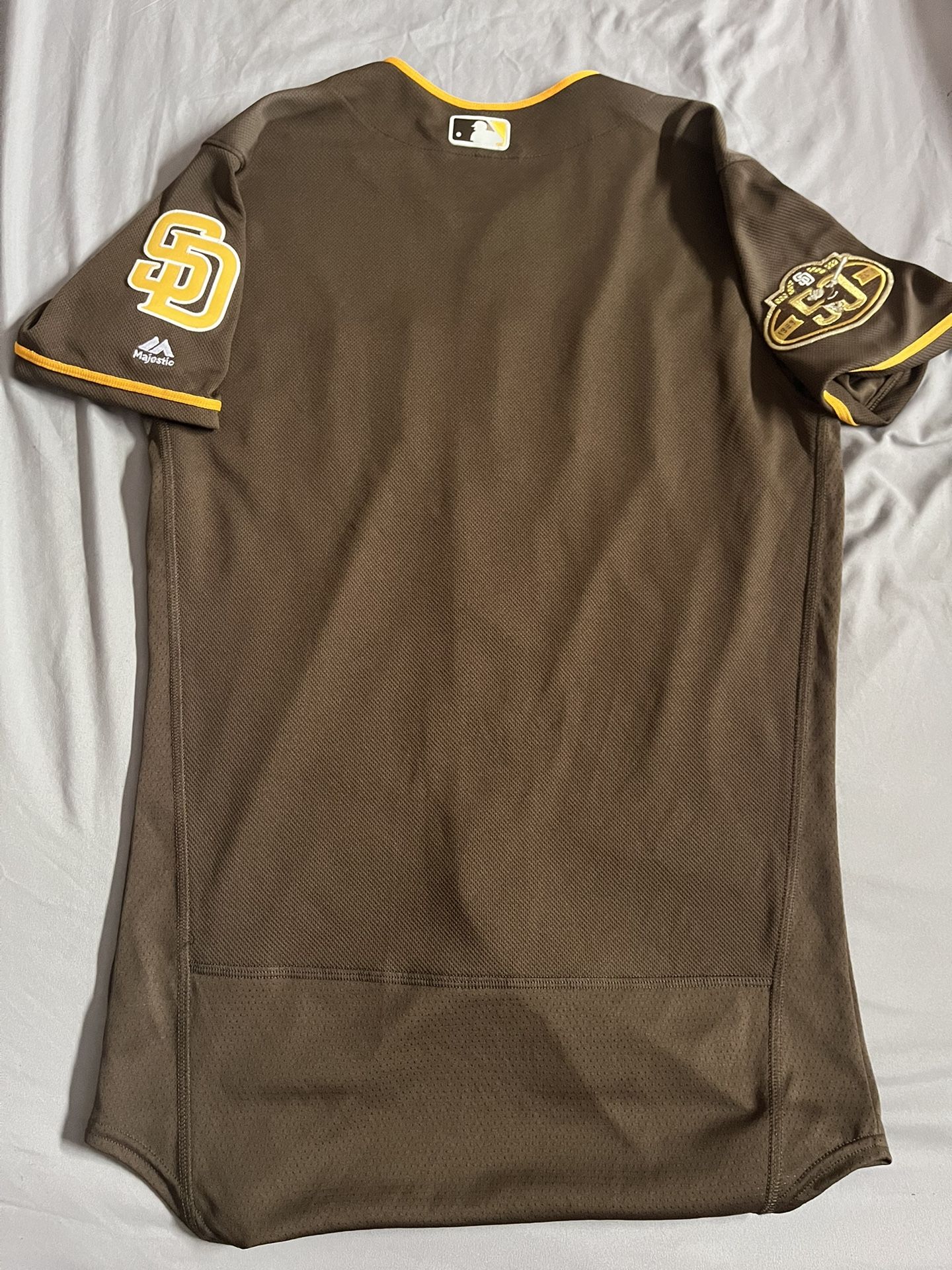 Mens MLB San Diego Padres Authentic On Field Flex Base Jersey - Brown  Alternate for Sale in San Diego, CA - OfferUp