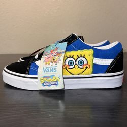 Vans X Spongebob Squarepants Old Skool Sneakers Size 6