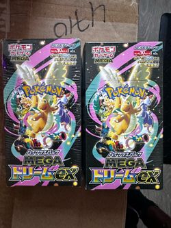 Pokemon Japanese Booster Box Mega Dream (Sealed)
