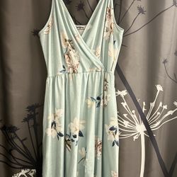 Women’s Size Large Floral Summer Dress