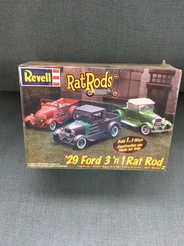 Revell ratrods plastic model new in box
