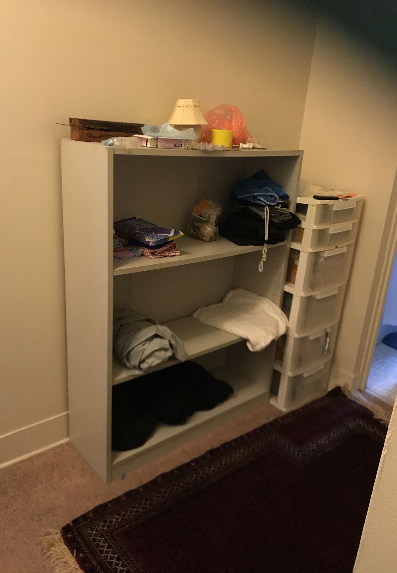 Solid bookshelve - All needs to go today, October 24 - Located in Norfolk