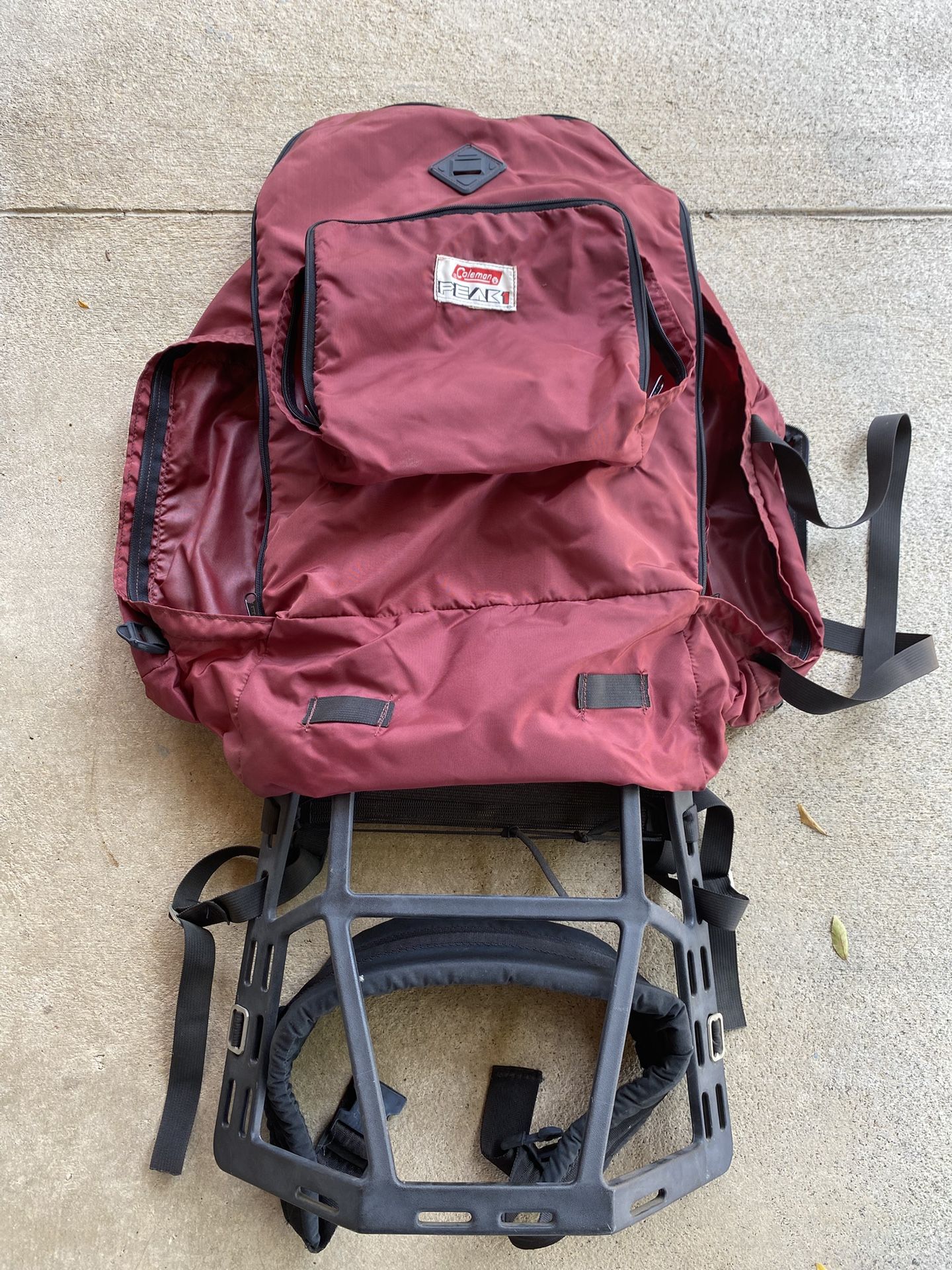 Vintage Coleman Peak 1 Hiking Backpack