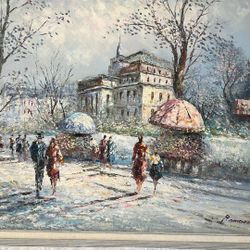 Large Paintings  Signed  by P.Sanchez