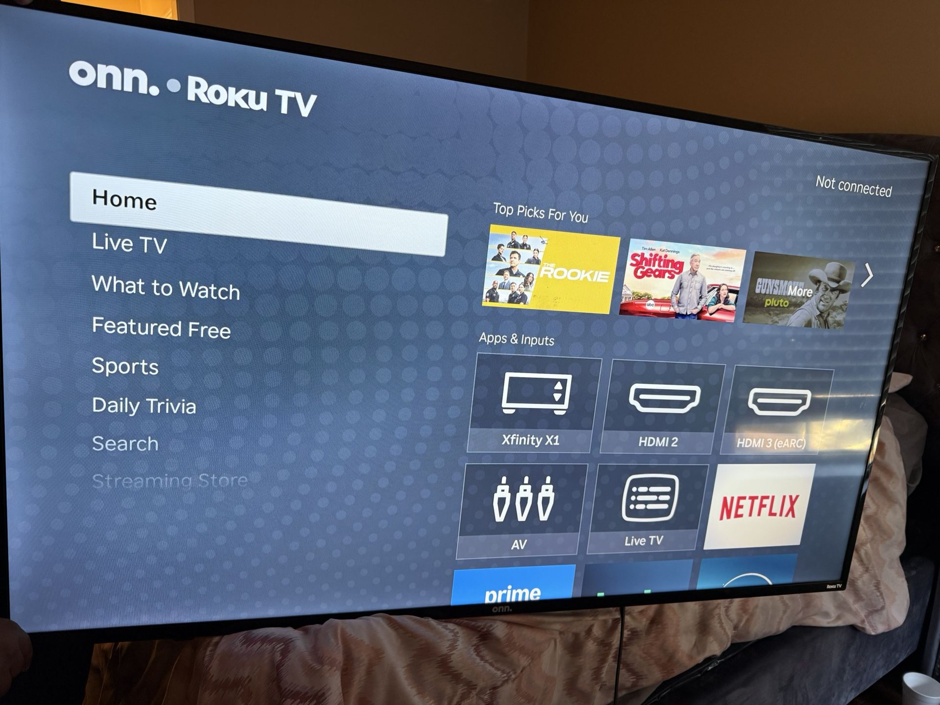 55 Inch Onn Tv