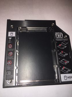 MacBook hard drive caddy case