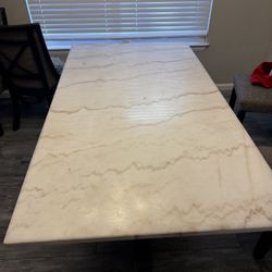 Marble Stone Dining Table 
