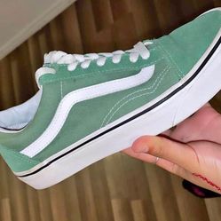 Beautiful Colored Green Vans 