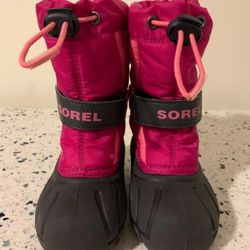 Pink Snow Boots - Size 8T