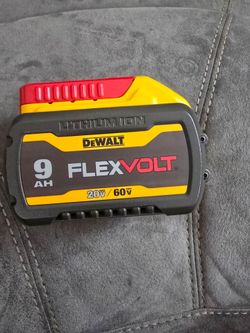 Dewalt battery flexvolt 9AH