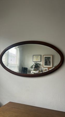 Vintage Oval Mirror