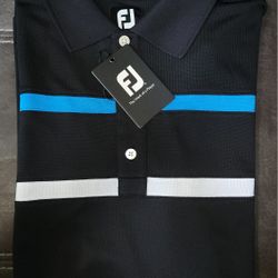 Foot joy size  large , men's golf polo.