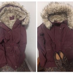 Winter Coat And Shoes 