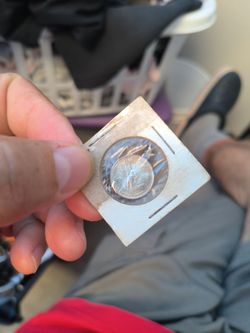 Moneda de plata pura  1992 México ley 999 1/20  de onza