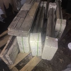 8 in. x 36 in. Versetta Stone Flat Ledgestone Sterling Siding (6-Bundles Per Case)