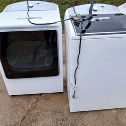Washer and Dryer 