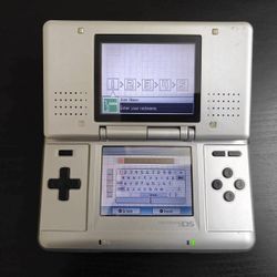[Capture Card] Nintendo DS Phat Silver - USB C w  Charging (Loopy)